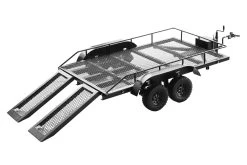 Gmade - 1/10 Scale Toy Full Metal Trailer, With LED Lights, Hook Included -Remote controlled off-road vehicle store gmarrt10 1