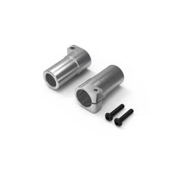 Junfac - Aluminum Straight Axle Adapter (Silver), For Gmade GOM