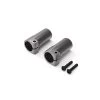 Junfac - Aluminum Straight Axle Adapter (Titanium Gray), For Gmade GOM 1 Junfac - Aluminum Straight Axle Adapter (Titanium Gray), For Gmade GOM -Remote controlled off-road vehicle store jun30011
