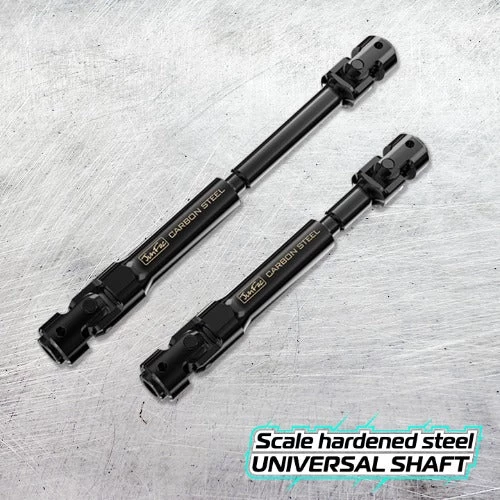 Gmade - Scale Hardened Steel Universal Shafts For Gmade R1 Rock Buggy 3 Gmade - Scale Hardened Steel Universal Shafts For Gmade R1 Rock Buggy
